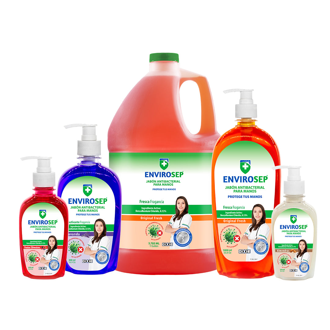 Jabón Líquido Antibacterial Neutro 400 ml - Venta de Productos de Limpieza