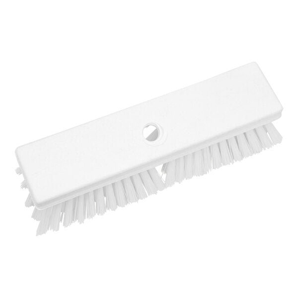 +CEPILLO SPARTA PARA RESTREGAR PISOS DE 10", CAJA/6 UNIDADES, BLANCO, CARLISLE No. 41722EC02.