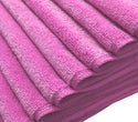 +PAÑO DE MICROFIBRA PARA LIMPIAR, 16" X 16" ROSADOS, CAJA/204 UNIDADES, TERRY.