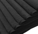 +PAÑO DE MICROFIBRA PARA LIMPIAR, 16" X 16" NEGRO, CAJA/204 UNIDADES, TERRY.