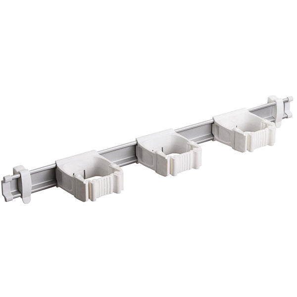 +SUJETADOR DE PARED PARA 3 HERRAMIENTAS, BLANCO, TOOLFLEX No. 535.