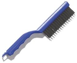 -CEPILLO MANGO PLASTICO SPARTA 11-1/2" CON CERDAS DE ACERO DE CARBON, CARLISLE No. 4067000.