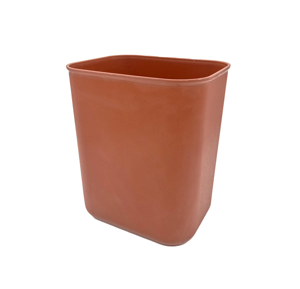 -Cesto de Basura Rectangular 12 QT, Chocolate. Dixie.