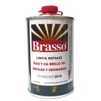 PULIDOR LIQUIDO DE METALES BRASSO, LATA DE 200 ML.