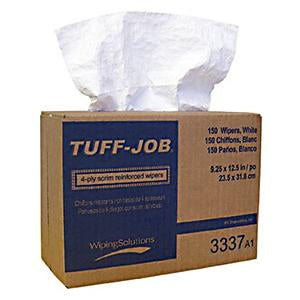 -PAÑOS WIPER DE LIMPIEZA TUFF-JOB 9.25" X 12.5", CASCADES No. 3337. CAJA POP UP DE 150 UNIDADES.