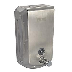 Dispensador de Jabón Acero inoxidable de 1000 ml (33.8 Oz.), Dixie