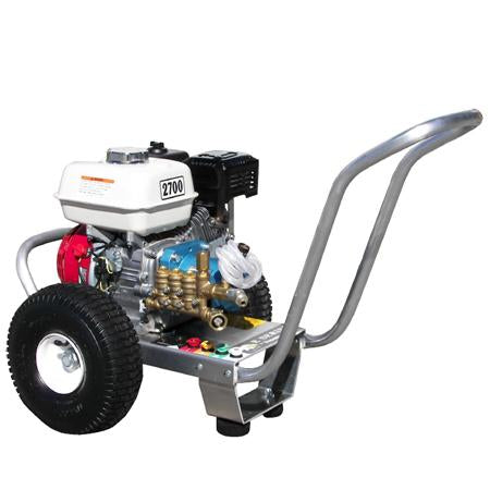 HIDROLAVADORA A GASOLINA, MARCA PRESSURE PRO, MOTOR HONDA, 3.0 GPM, 3000 PSI