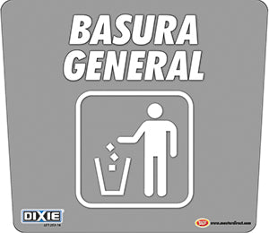 Etiqueta de Reciclaje para Basurero, 