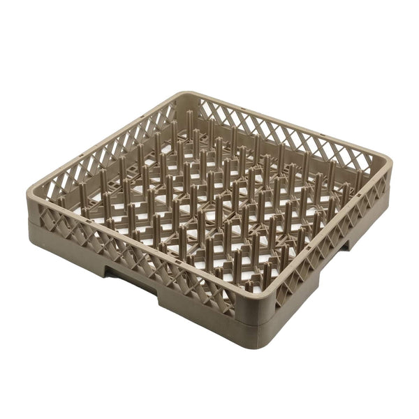 -Rack para Lavaplatos para Platos y Bandejas, Color Gris, 19-3/4" X 19-3/4" X 4", DIXIE NO. D-042N.