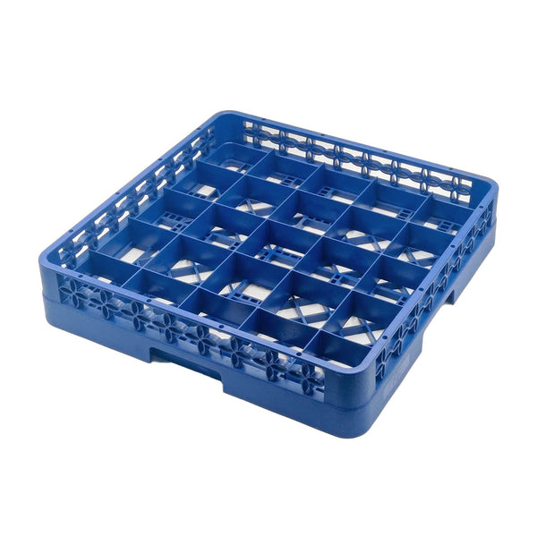 -Rack para Lavaplatas de 20 Compartimientos, Color Azul, 19-3/4" X 19-3/4" X 4", DIXIE NO. D-042I