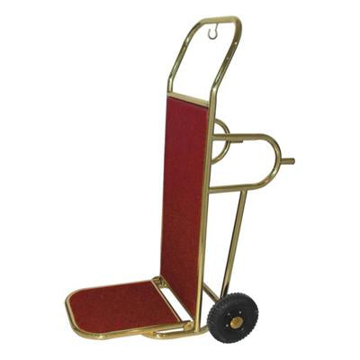 -CARRO PARA EQUIPAJE, ACERO INOXIDABLE 32-1/2" X 21-3/4" X 48", BRESTOT No. 90.2002.