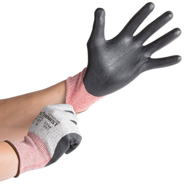 +GUANTE DE TRABAJO RESISTENTE A VIDRIO CON LINER NITRILO, CAJA/12 PARES, CORDOVA SAFETY No. 3734S.