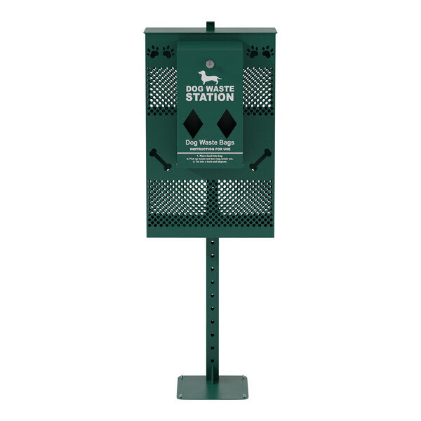 +ESTACION COMPACTA PARA DESECHOS DE MASCOTAS CON RECIPIENTE RECTANGULAR, FLASH FURNITURE No. G5S065425.