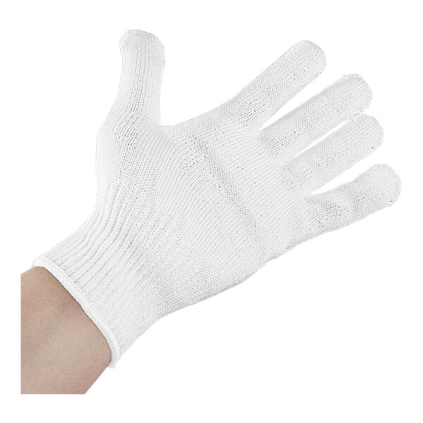 +GUANTES ANTICORTADURA PROTECCION A5, BLANCO, MERCER No. M33413.