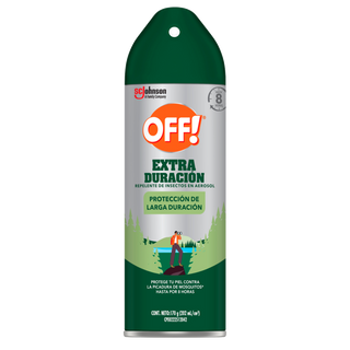 REPELENTE OFF! Extra Duración Aerosol  Lata de 170g / 202ml