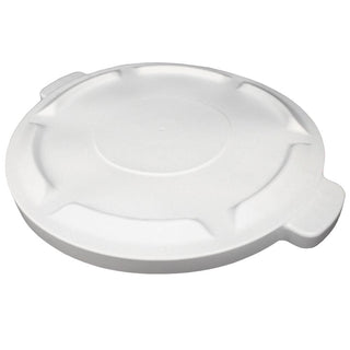 -TAPA PLASTICA PLANA PARA BASURERO 32 GL. BLANCA, IMPACT No. 7733-1.