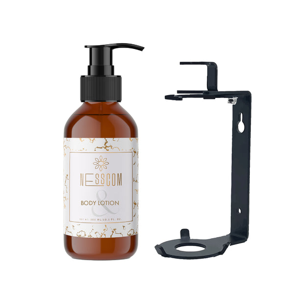 Body Lotion NESSCOM , Botella Dispensadora de 300 Ml. (10.7 Oz.).