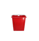 CUBO PLASTICO ROJO DE 17 LITROS PARA INSERTAR EN CUBO 33 LITROS, TRUST No. 5263RED.