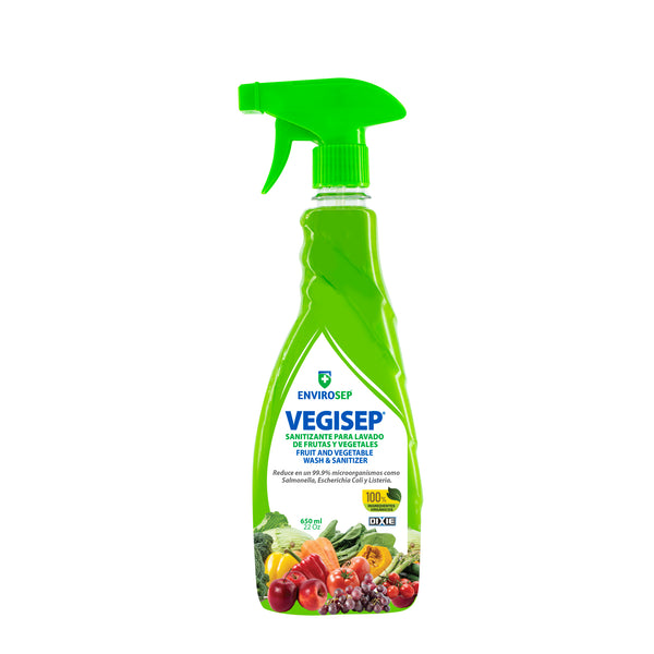 VEGISEP - Botella de 22 oz (650 ml) con Rociador.