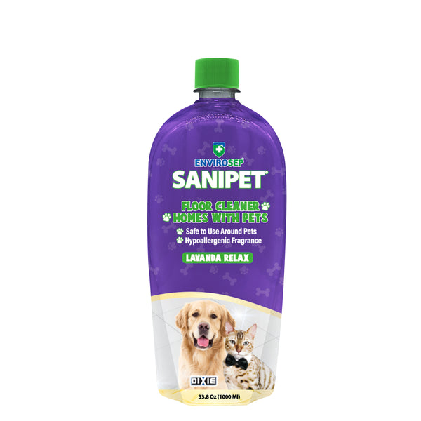 SANIPET - Floor Cleaner • Homes with Pets - 33.8 Oz. (1,000 ml).