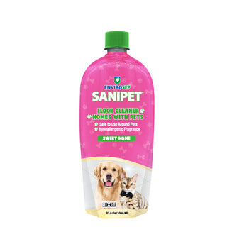 SANIPET - Floor Cleaner • Homes with Pets - 33.8 Oz. (1,000 ml).