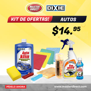 KIT DE ARTICULOS PARA LIMPIEZA DE AUTOS