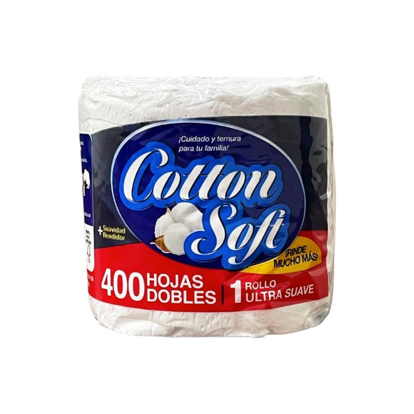 PAPEL HIGIENICO EN ROLLITO, 2 PLIEGOS, 400 HOJAS, PAPELISA.  BULTO DE 48. NO.5008.