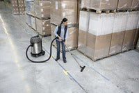 Aspiradora En Seco / Humedo Karcher, Modelo Nt 70/2 Me Classic *Vex, 110V, Capacidad 19 Gls, Acero Inoxidable, No. 1.667-200.0