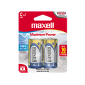 BATERIAS ALCALINAS MAXELL D (LR20-2BP), PAQUETE DE 2.