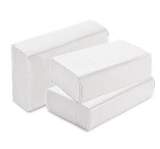 PAPEL TOALLA Z-FOLD BLANCO, SANITISU , CAJA DE 3600 (24 PAQUETES DE 150)