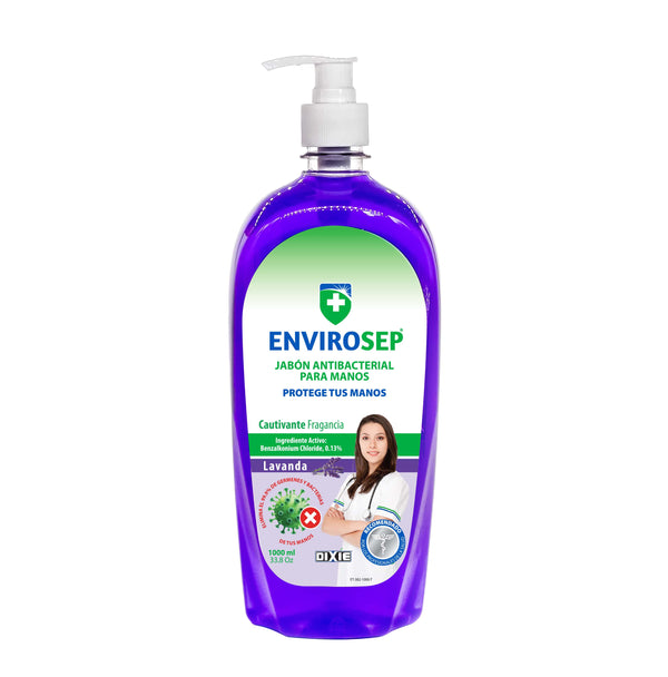 Jabón Antibacterial EnviroSep - Botella de 1,000 ml (33.8 oz)