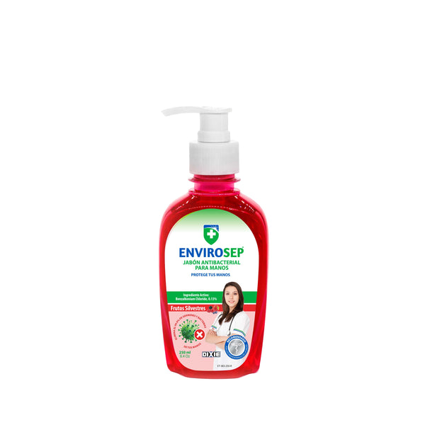 Jabón Antibacterial EnviroSep - Botella de 250 ml (8.4 oz)