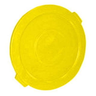 -TAPA PLASTICA PLANA PARA BASURERO 44 GL. AMARILLA, GATOR IMPACT No. 7745-16.