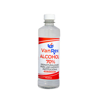 Alcohol Desnaturalizado VanRex 70% - 8.1 Onzas (240 ml)