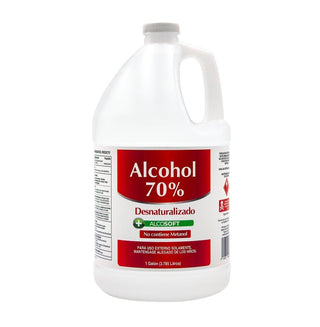 Alcohol Desnaturalizado AlcoSoft 70% - Galón (3.785 Litros)