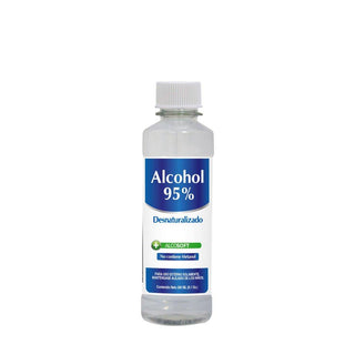 Alcohol Desnaturalizado AlcoSoft 95% - 8.1 Onzas (240 ml)
