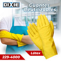 Guantes de Latex para Limpieza, Par.   Small, Medium, Large y X-Large