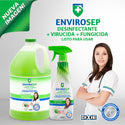 EnviroSep - Desinfectante + Virucida - Listo para Usar. - Botella de 22 oz (650 ml) con Rociador.