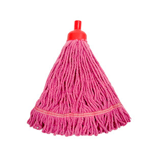 Comprar rojo -MOTA DE TRAPEADOR TIPO COPA DURA-PRO, 350 GRAMOS.