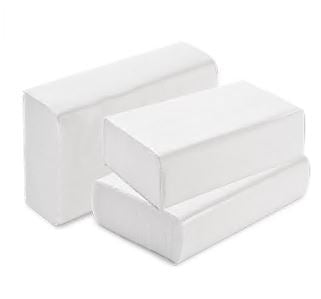 Papel Toalla Multidoblado Blanco, Pro, Caja de 4000 (20 Paquetes de 200)