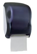 -+DISPENSADOR AUTOMATICO PAPEL TOALLA CON SENSOR; COLOR HUMO; TEAR & DRY; SAN JAMAR No. T1300TBK.