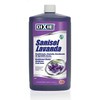 SANISOL - LAVANDA - BOTELLA DE 33.8 OZ (1 LITRO).