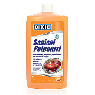 SANISOL - POTPURRI - BOTELLA DE 33.8 OZ (1 LITRO).