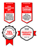 Alcohol en Gel 70% - 240 ml. (8 oz)