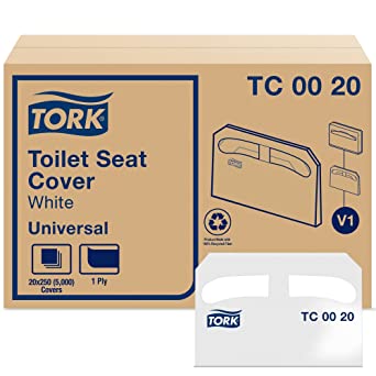 -COBERTORES SANITARIOS DE ASIENTOS DE INODOROS ECOSOFT WAUSAU/TORK 19490/TC0020