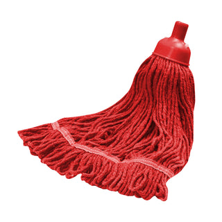 Comprar rojo MOTA DE TRAPEADOR TIPO COPA, MICROFIBRA CON ALGODON 325 GRAMOS, BRISCOT