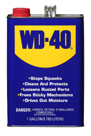 PENETRANTE LUBRICANTE LIQUIDO WD-40, ENVASE DE 1 GALON.